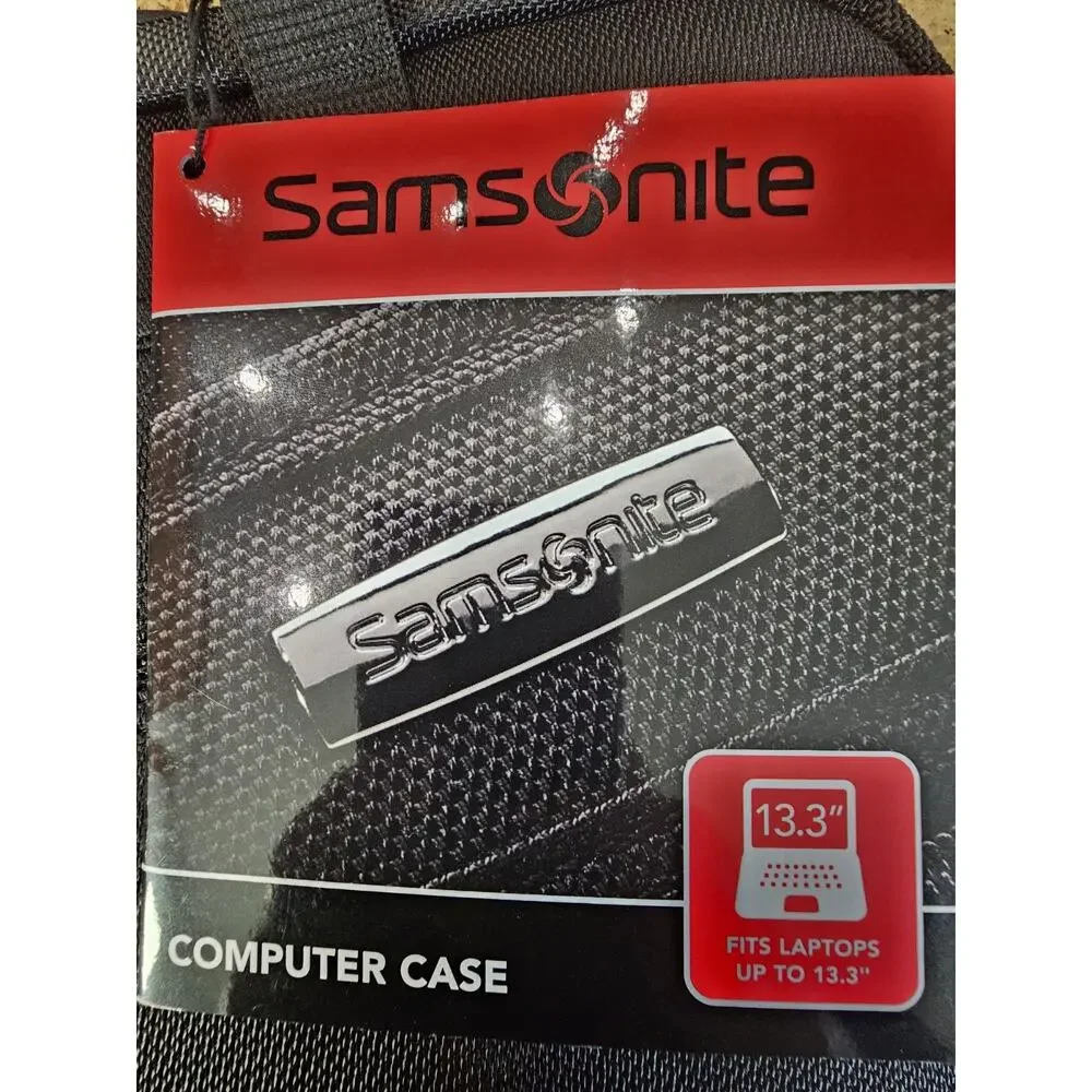 Samsonite Classic Business Padded Pocket Laptop Briefcase, Black 14